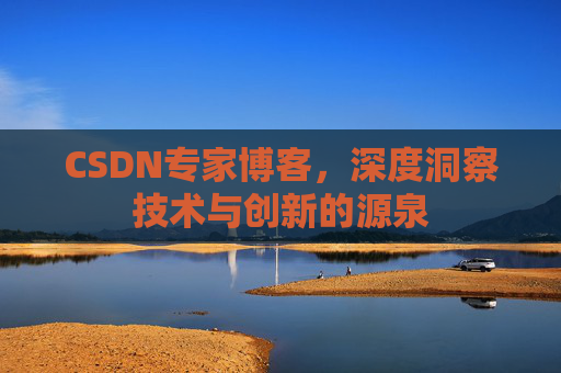 CSDN专家博客，深度洞察技术与创新的源泉